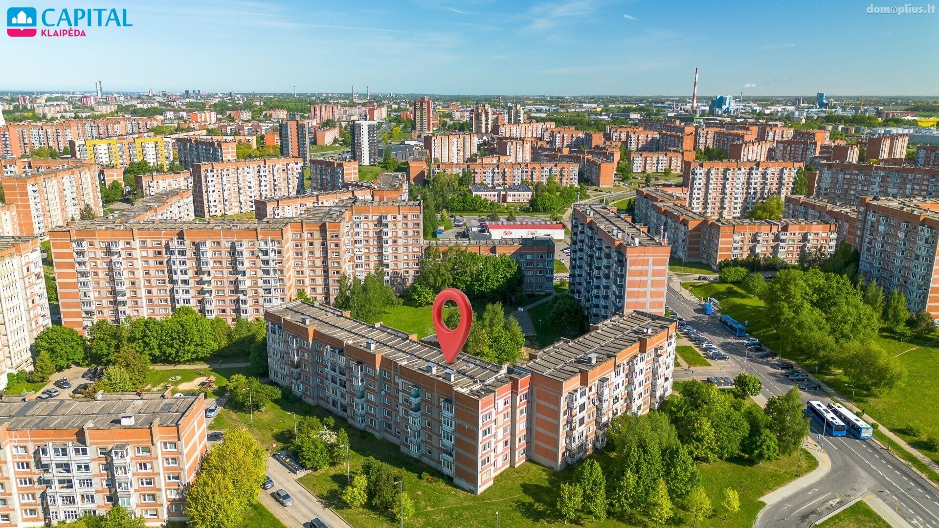 Продается 1 комнатная квартира Klaipėdoje, Mokyklos, Mogiliovo g.