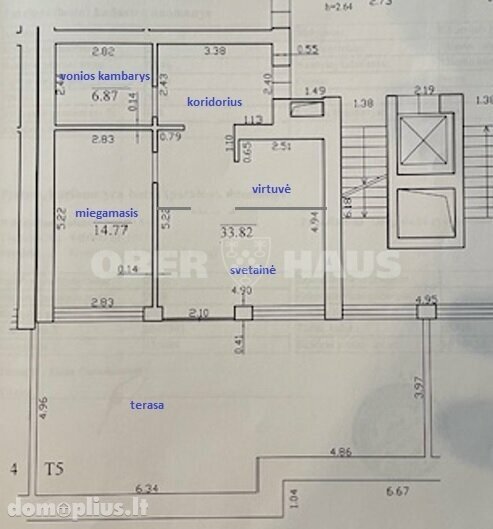 Продается 2 комнатная квартира Vilniuje, Pašilaičiuose, Perkūnkiemio g.