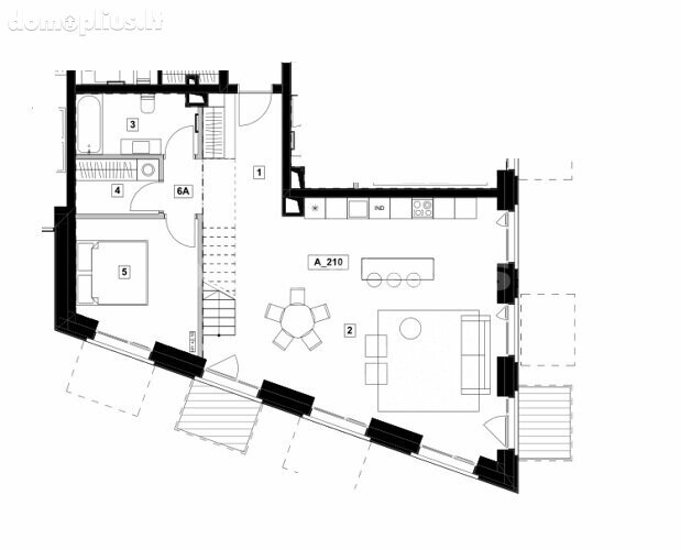 Продается 4 комнатная квартира Vilniuje, Senamiestyje