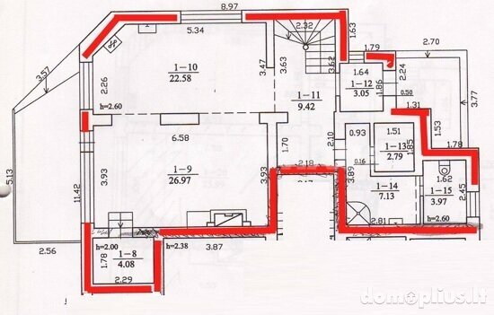 Сдаю 5 комнатную квартиру Vilniuje, Verkiuose, Trinapolio g.
