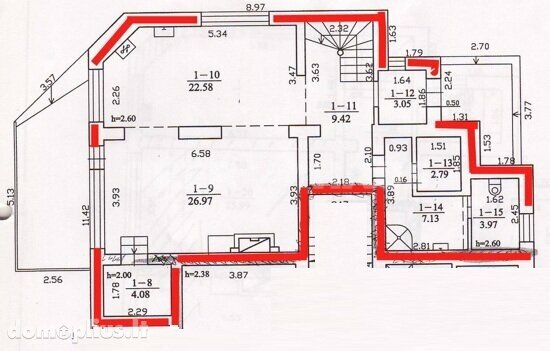 Сдаю 5 комнатную квартиру Vilniuje, Verkiuose, Trinapolio g.