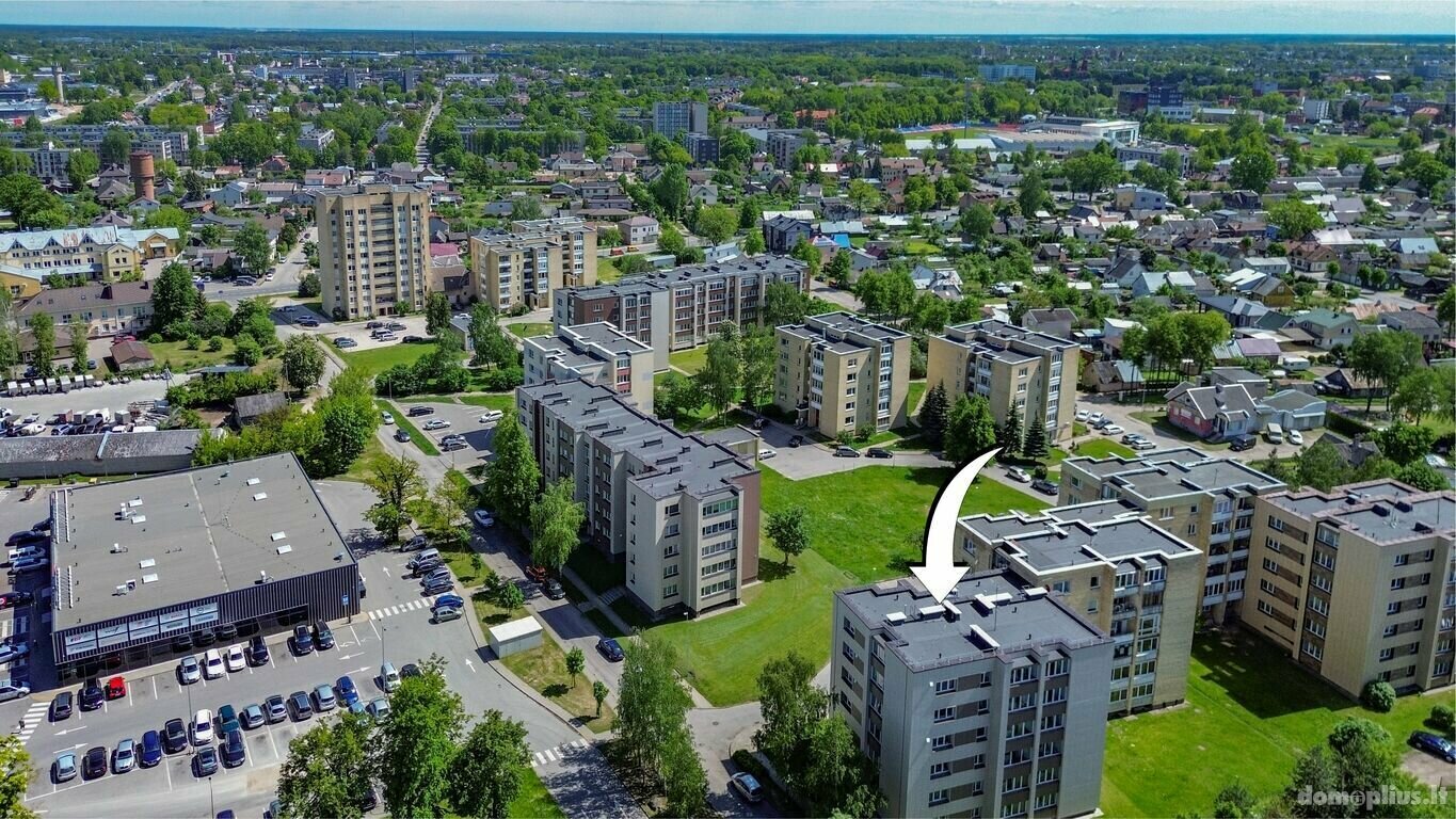 Parduodamas 2 kambarių butas Panevėžyje, Pramonėse, Prekybos g.
