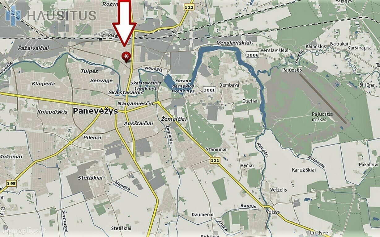 Сдаю 2 комнатную квартиру Panevėžyje, Centre, Marijonų g.