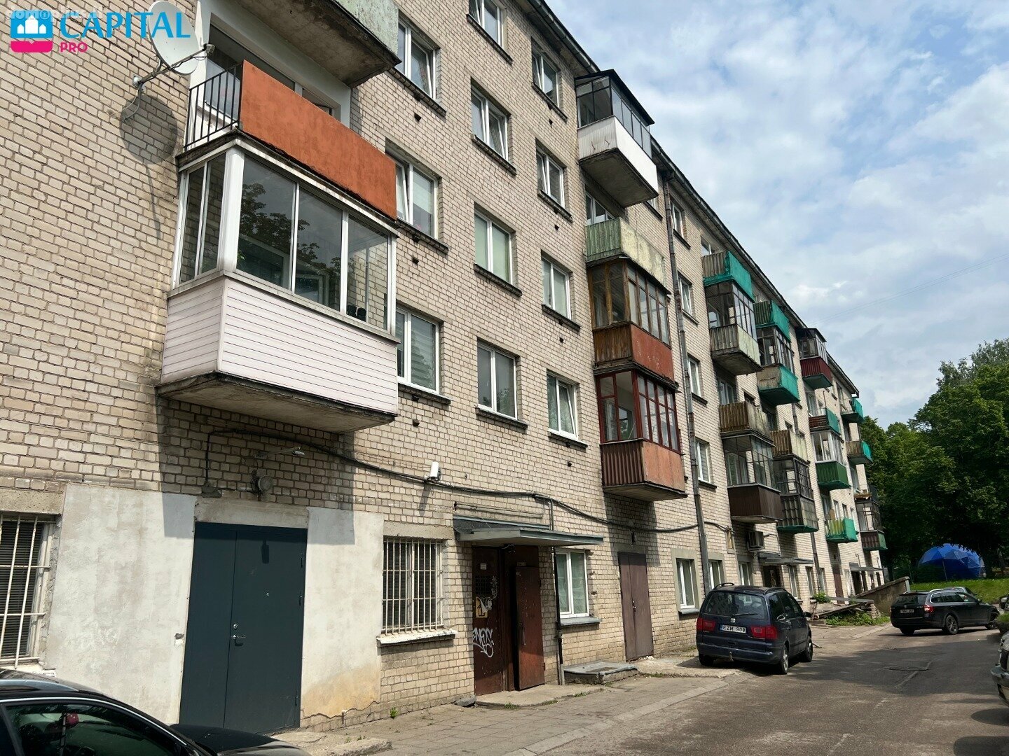 2 rooms apartment for sell Vilniuje, Naujoji Vilnia, Pergalės g.