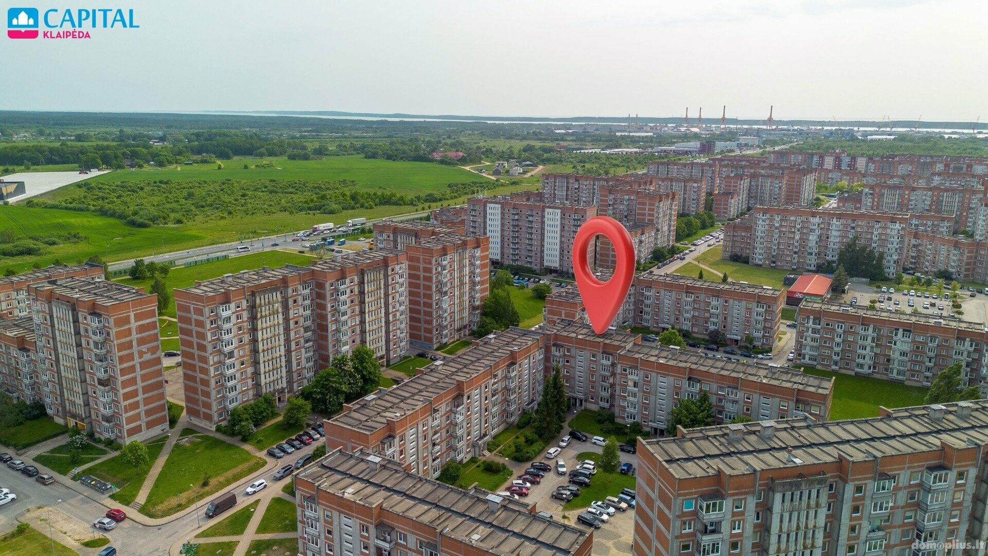 2 rooms apartment for sell Klaipėdoje, Bandužiuose, Bandužių g.