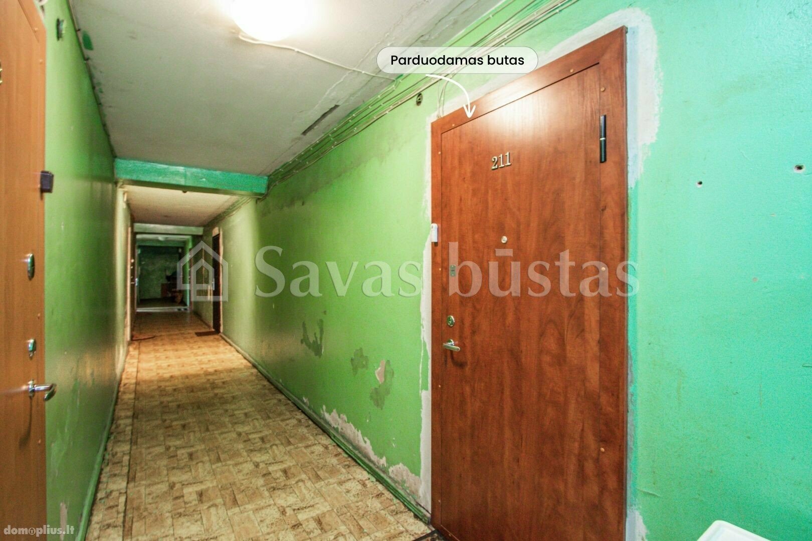 Parduodamas 2 kambarių butas Šiaulių rajono sav., Kuršėnuose, Užmiesčio g.