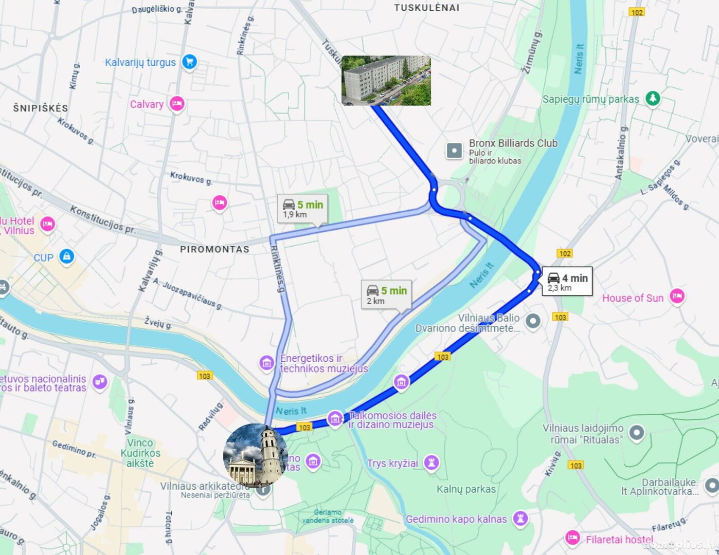 Продается 2 комнатная квартира Vilniuje, Žirmūnuose, Tuskulėnų g.