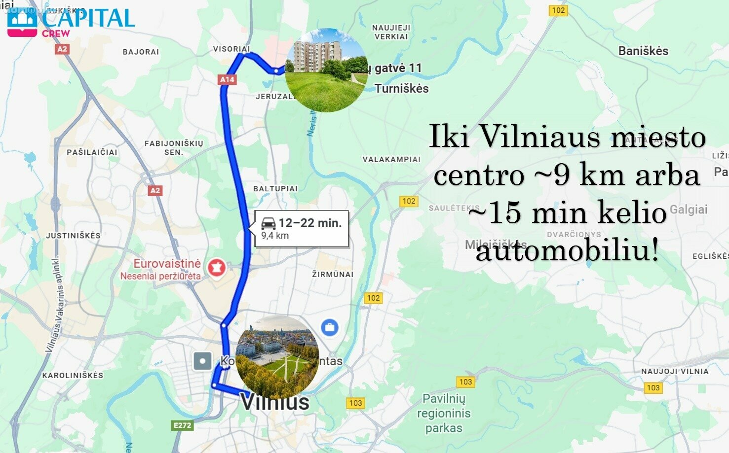 Сдаю 2 комнатную квартиру Vilniuje, Santariškėse, Žaliųjų Ežerų g.