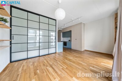 2 rooms apartment for sell Vilniuje, Markučiuose, Manufaktūrų g.