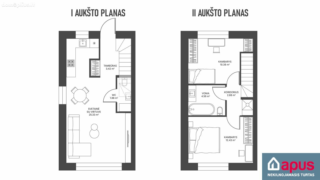 Продается 3 комнатная квартира Vilniuje, Kalnėnuose