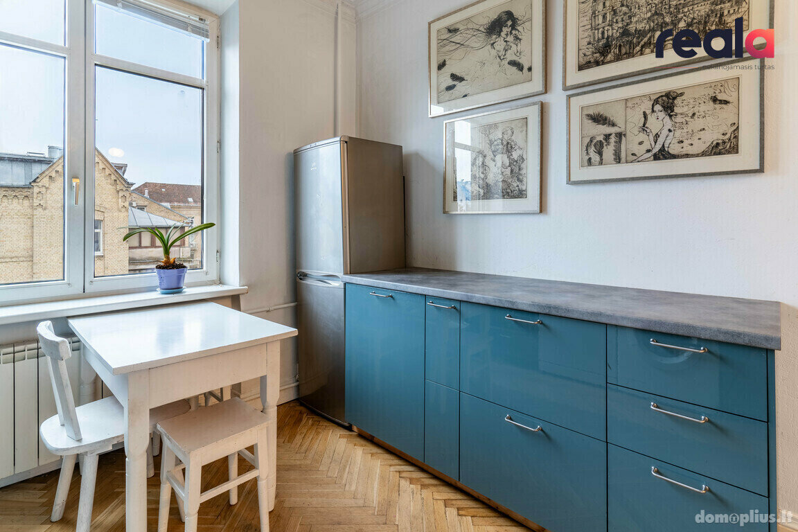 3 rooms apartment for rent Vilniuje, Naujamiestyje, A. Goštauto g.
