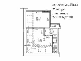 3 rooms apartment for sell Vilniuje, Naujamiestyje, S. Konarskio g.