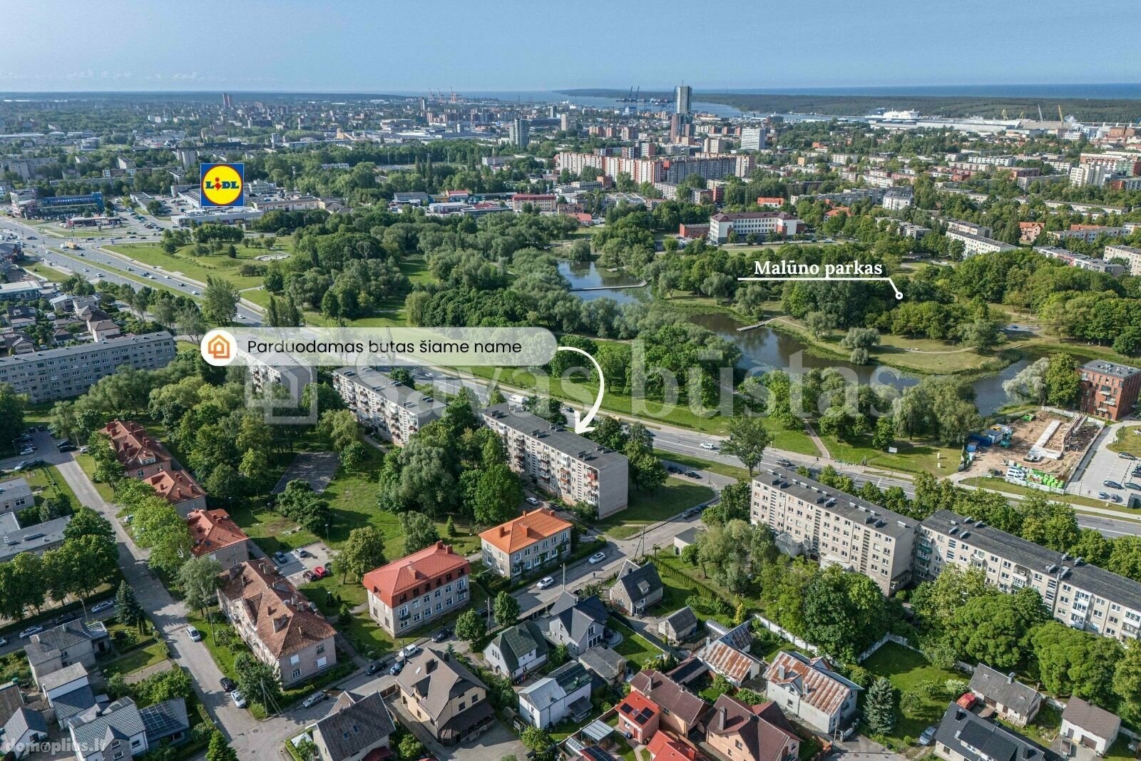 Продается 2 комнатная квартира Klaipėdoje, Mokyklos, Mokyklos g.