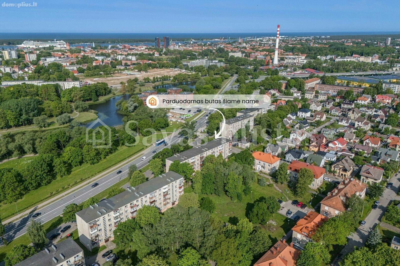 Продается 2 комнатная квартира Klaipėdoje, Mokyklos, Mokyklos g.