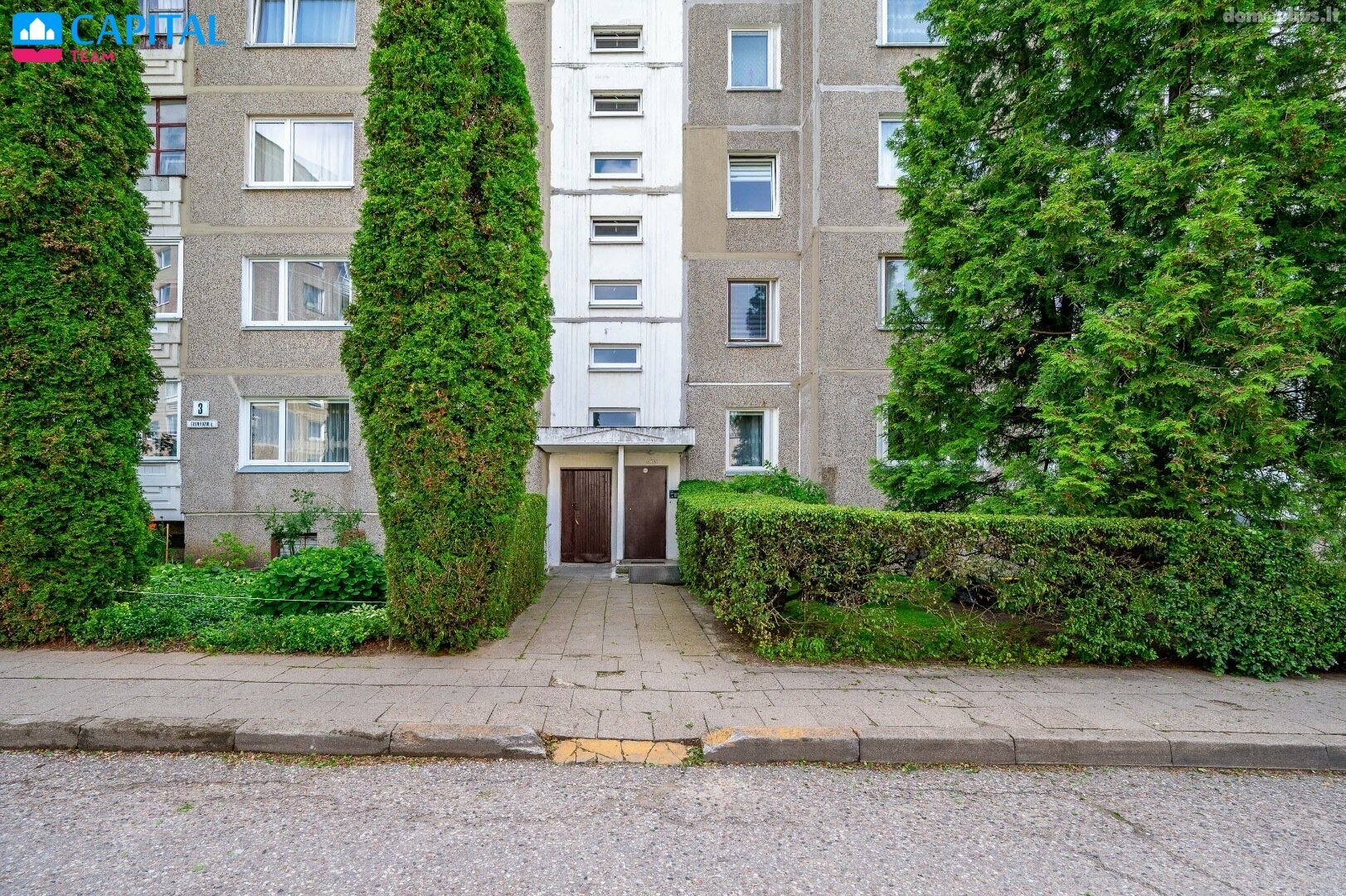 Parduodamas 2 kambarių butas Vilniuje, Fabijoniškėse, Gedvydžių g.