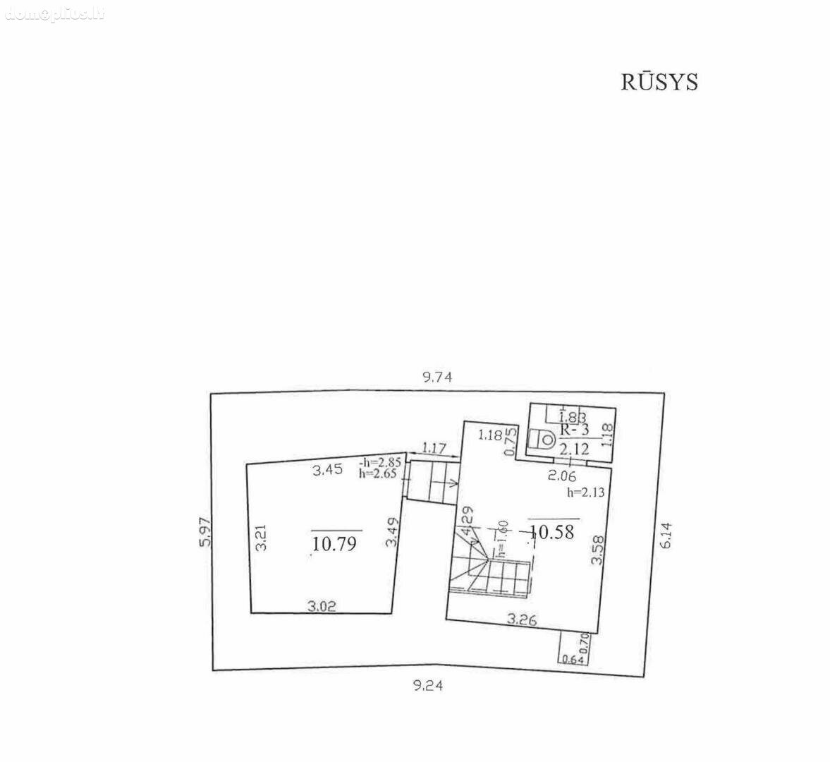 Продается 6 комнатная квартира Vilniuje, Senamiestyje, Žemaitijos g.