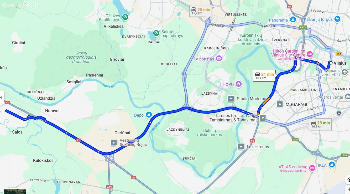 Parduodamas 3 kambarių butas Vilnius, Grigiškėse, Šviesos g.