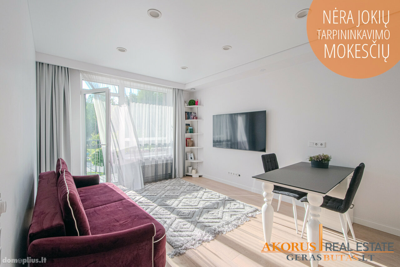 2 rooms apartment for rent Vilniuje, Šnipiškėse, Linkmenų g.