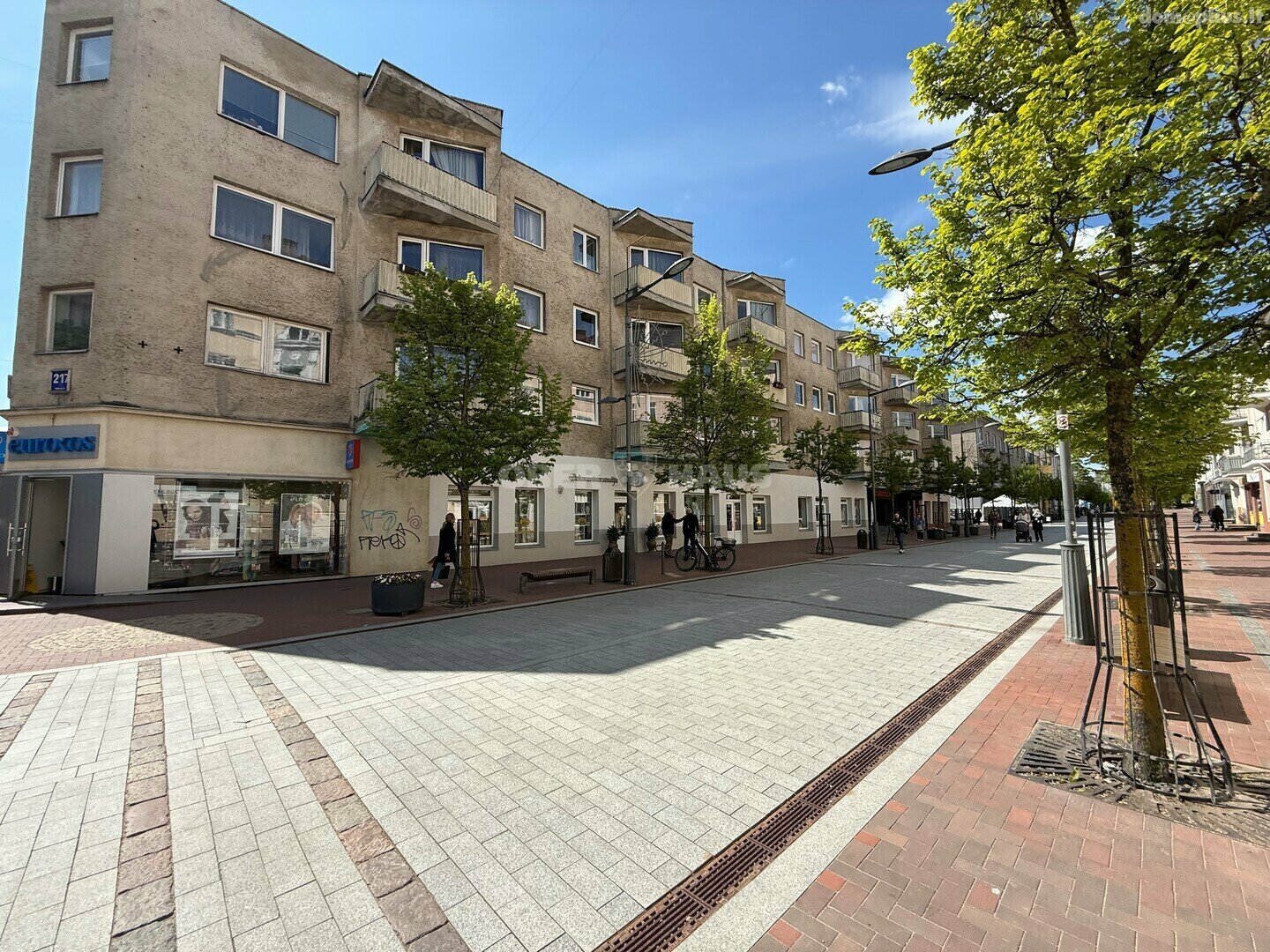 2 rooms apartment for sell Šiauliuose, Centre, Vilniaus g.