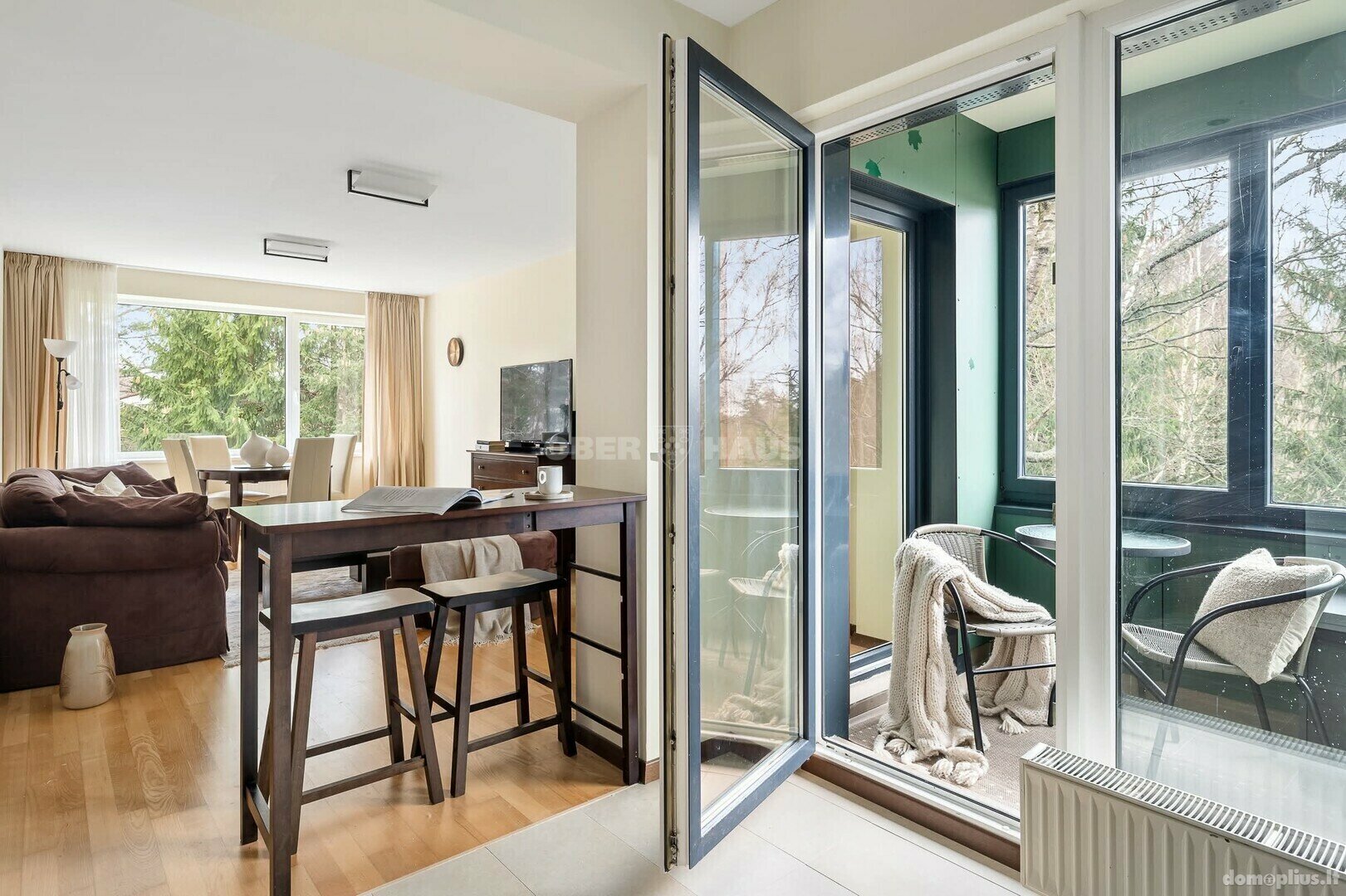 3 rooms apartment for sell Vilniuje, Antakalnyje, Saulėtekio al.