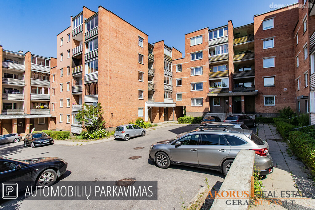 3 rooms apartment for sell Vilniuje, Antakalnyje, Lentupio g.