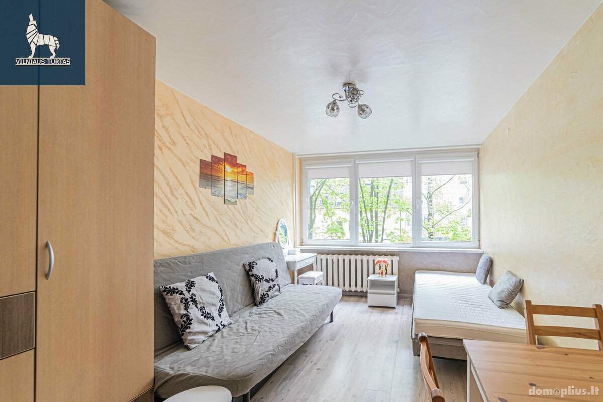1 room apartment for rent Vilniuje, Antakalnyje, V. Grybo g.