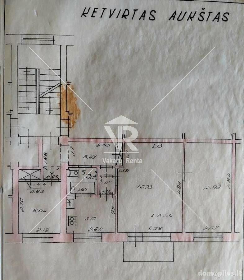 Продается 3 комнатная квартира Klaipėdoje, Miško, Kretingos g.