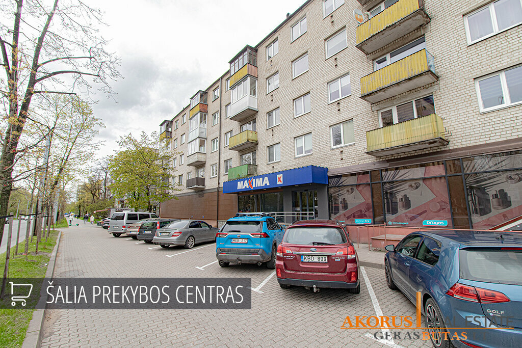 1 room apartment for sell Vilniuje, Antakalnyje, Žolyno g.