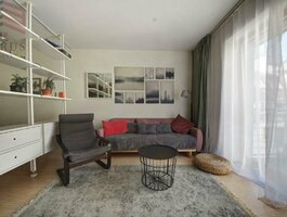 2 rooms apartment for rent Vilniuje, Užupyje, Krivių g.