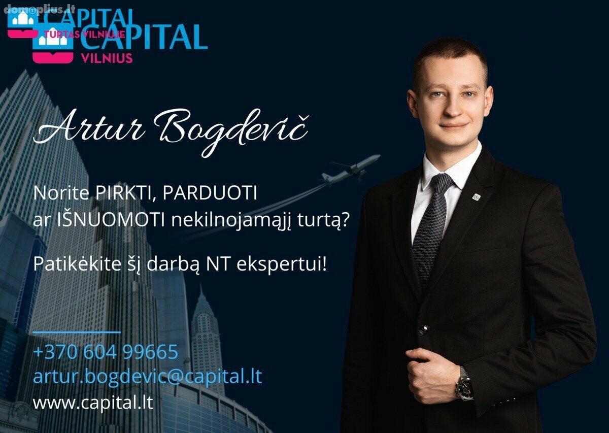 Сдаю 2 комнатную квартиру Vilniuje, Šeškinėje