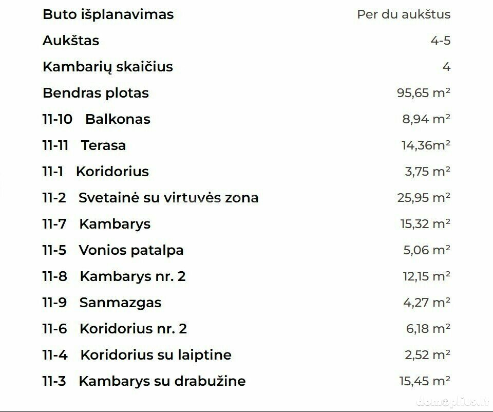 Продается 4 комнатная квартира Kaune, Šilainiuose