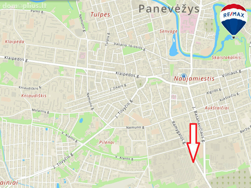 Продается 2 комнатная квартира Panevėžyje, Centre, Ramygalos g.