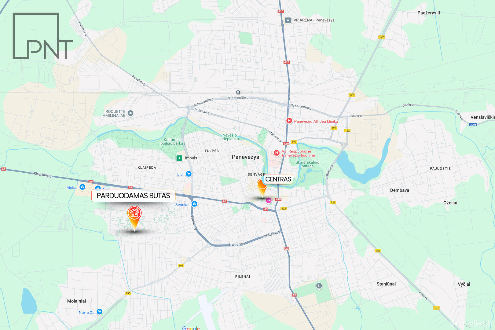 2 rooms apartment for sell Panevėžyje, Molainiuose, Molainių g.