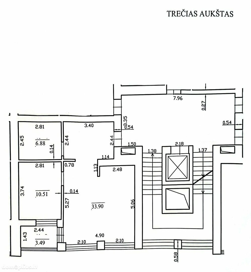 Продается 2 комнатная квартира Vilniuje, Pašilaičiuose, Perkūnkiemio g.