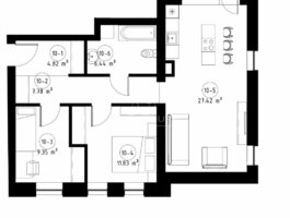 Продается 3 комнатная квартира Klaipėdoje, Miško, Kretingos g.