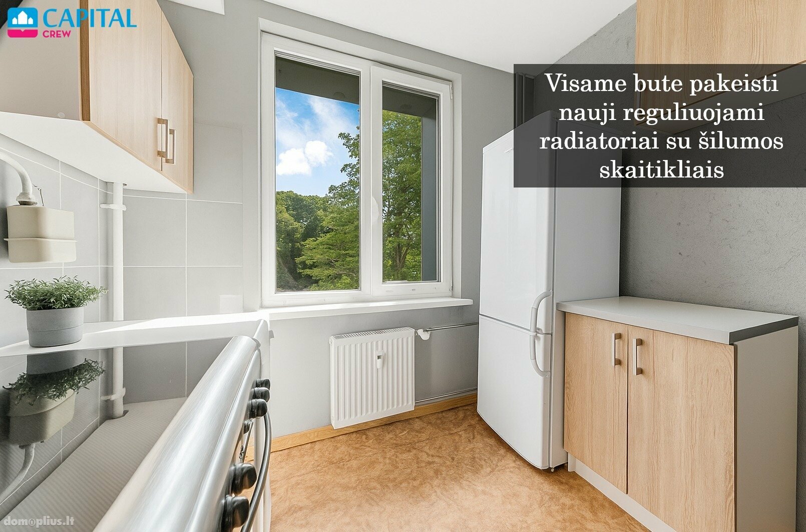 3 rooms apartment for sell Vilniuje, Naujamiestyje, Birželio 23-iosios g.