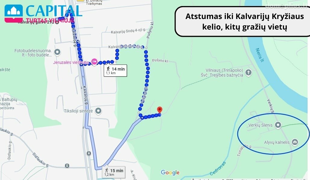Сдаю 1 комнатную квартиру Vilniuje, Baltupiuose