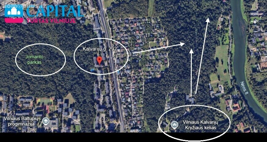 Сдаю 1 комнатную квартиру Vilniuje, Baltupiuose