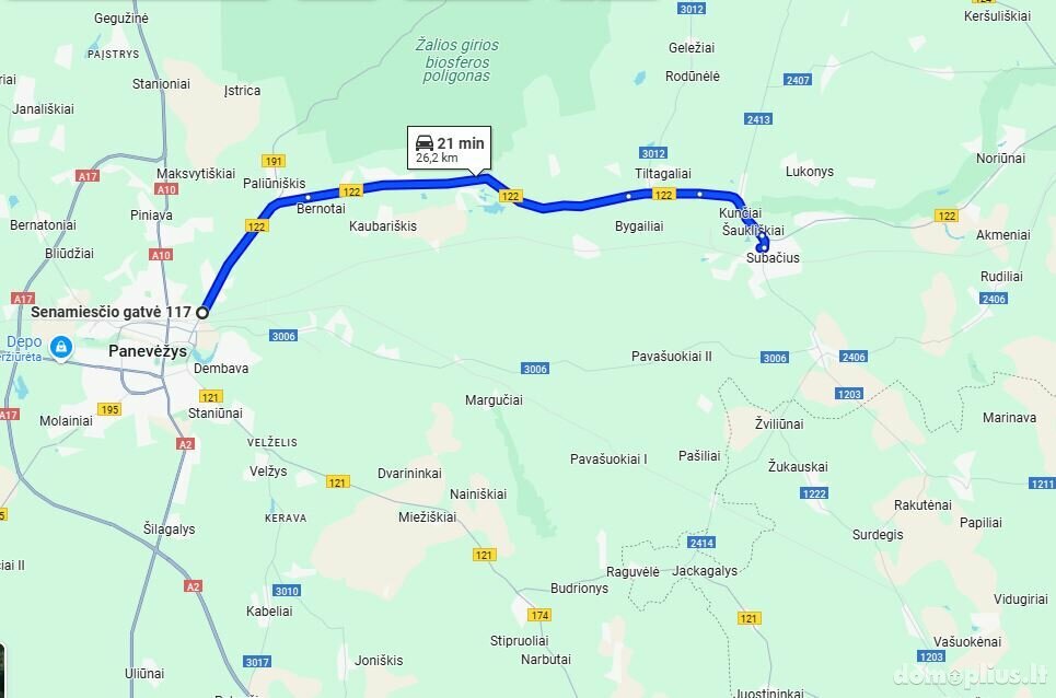 Продается 3 комнатная квартира Kupiškio rajono sav., Subačiuje, Aukštaičių a.