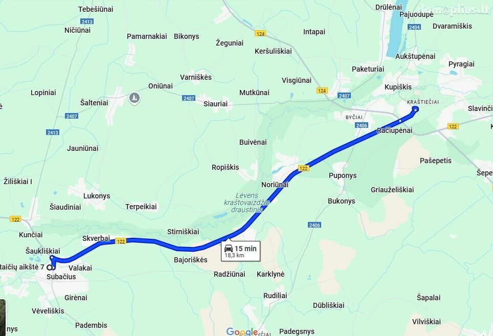 Продается 3 комнатная квартира Kupiškio rajono sav., Subačiuje, Aukštaičių a.