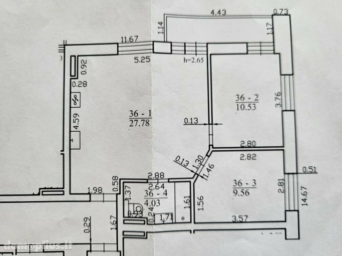 3 rooms apartment for sell Vilniuje, Pilaitėje, Pilkalnio g.