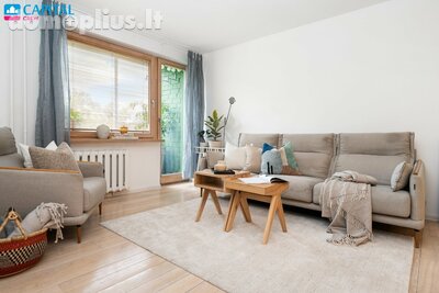 3 rooms apartment for sell Vilniuje, Antakalnyje, P. Vileišio g.