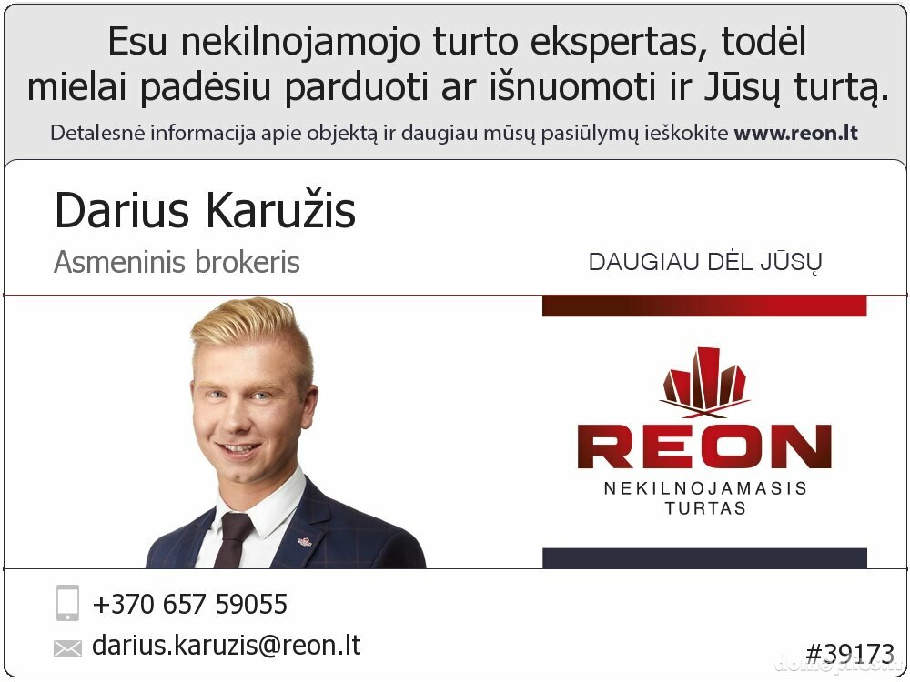 Parduodamas 2 kambarių butas Trakų rajono sav., Onuškyje, Mokyklos g.