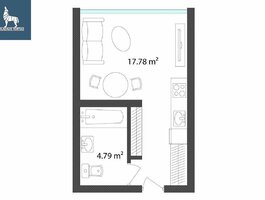 1 room apartment for sell Vilniuje, Naujoji Vilnia, Genių g.