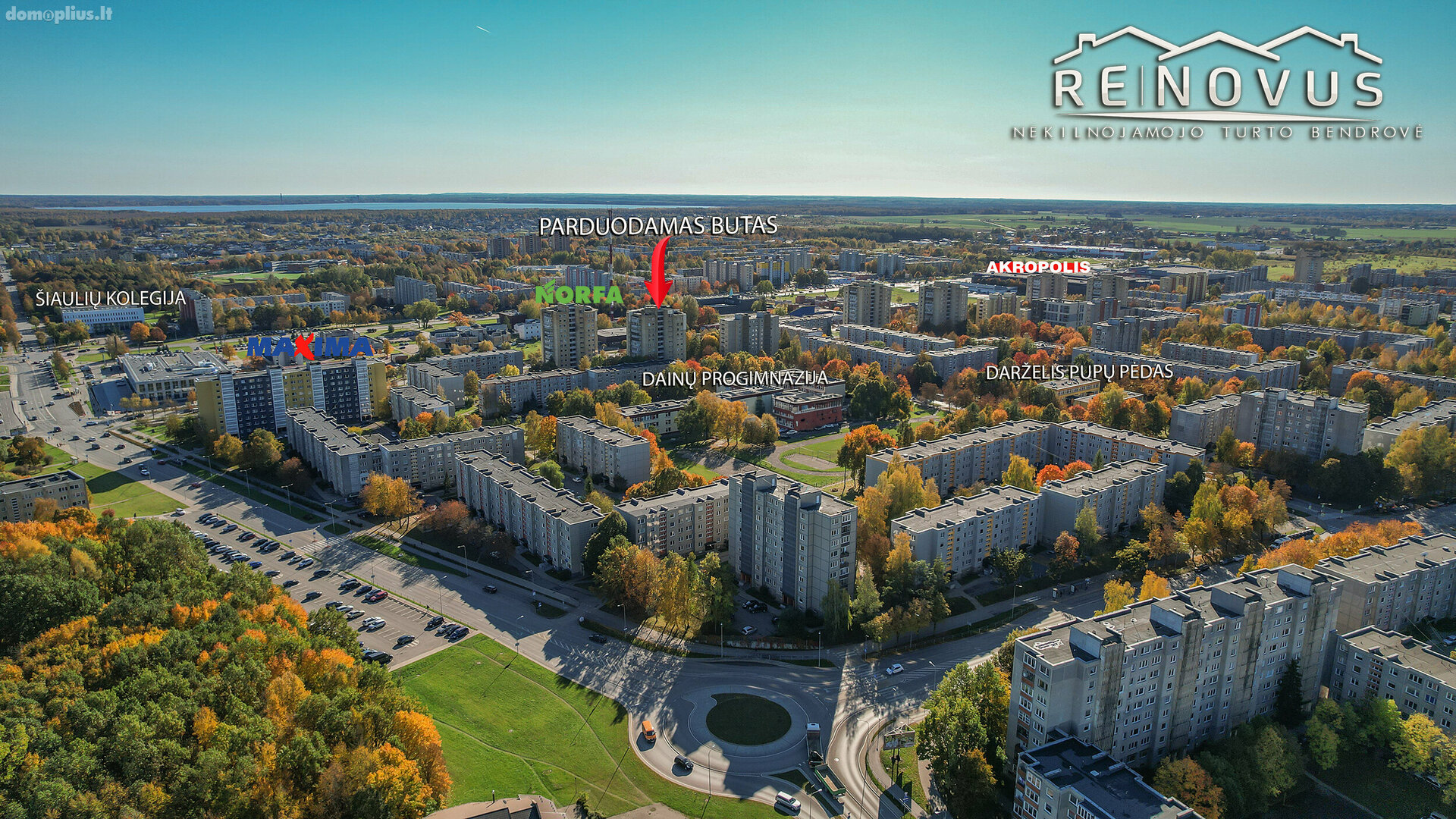 Продается 3 комнатная квартира Šiauliuose, Dainiuose, Dainų g.