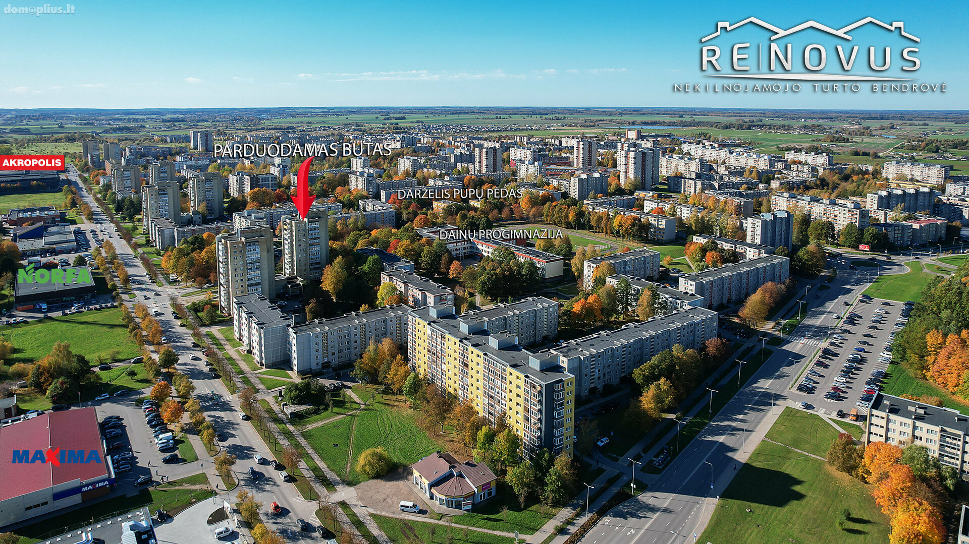Продается 3 комнатная квартира Šiauliuose, Dainiuose, Dainų g.