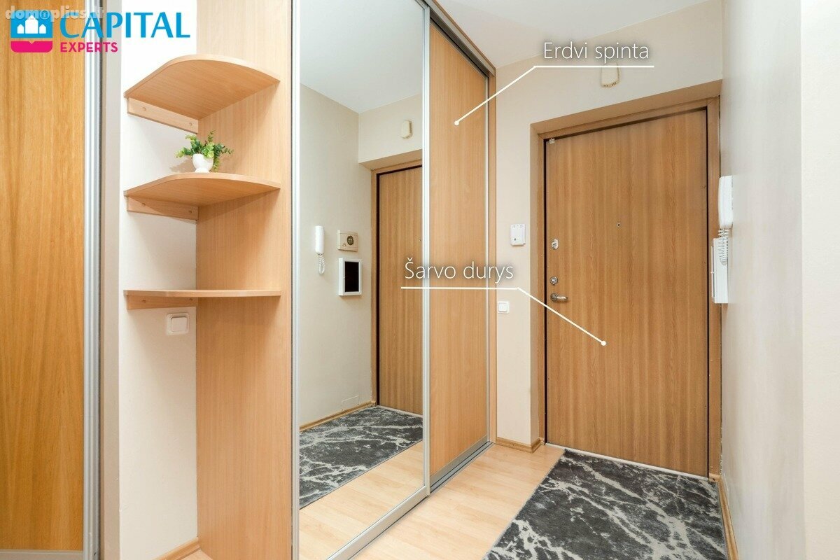 2 rooms apartment for sell Vilniuje, Jeruzalėje, Rugių g.
