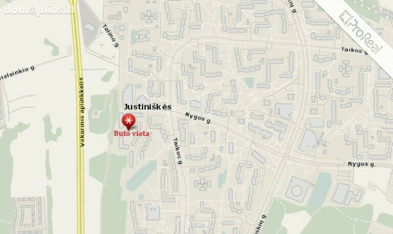 3 kambarių buto nuoma Vilniuje, Justiniškėse, Rygos g.