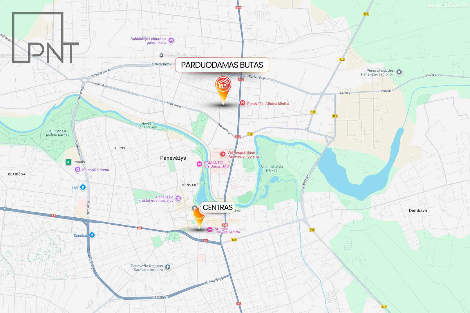 Продается 4 комнатная квартира Panevėžyje, Centre, Liepų al.