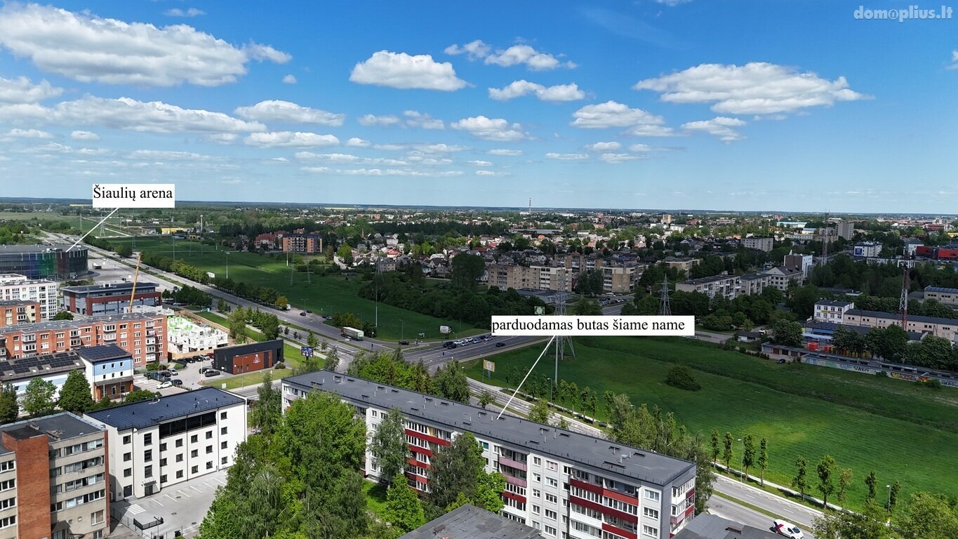 Продается 3 комнатная квартира Šiauliuose, Lieporiuose, Tilžės g.